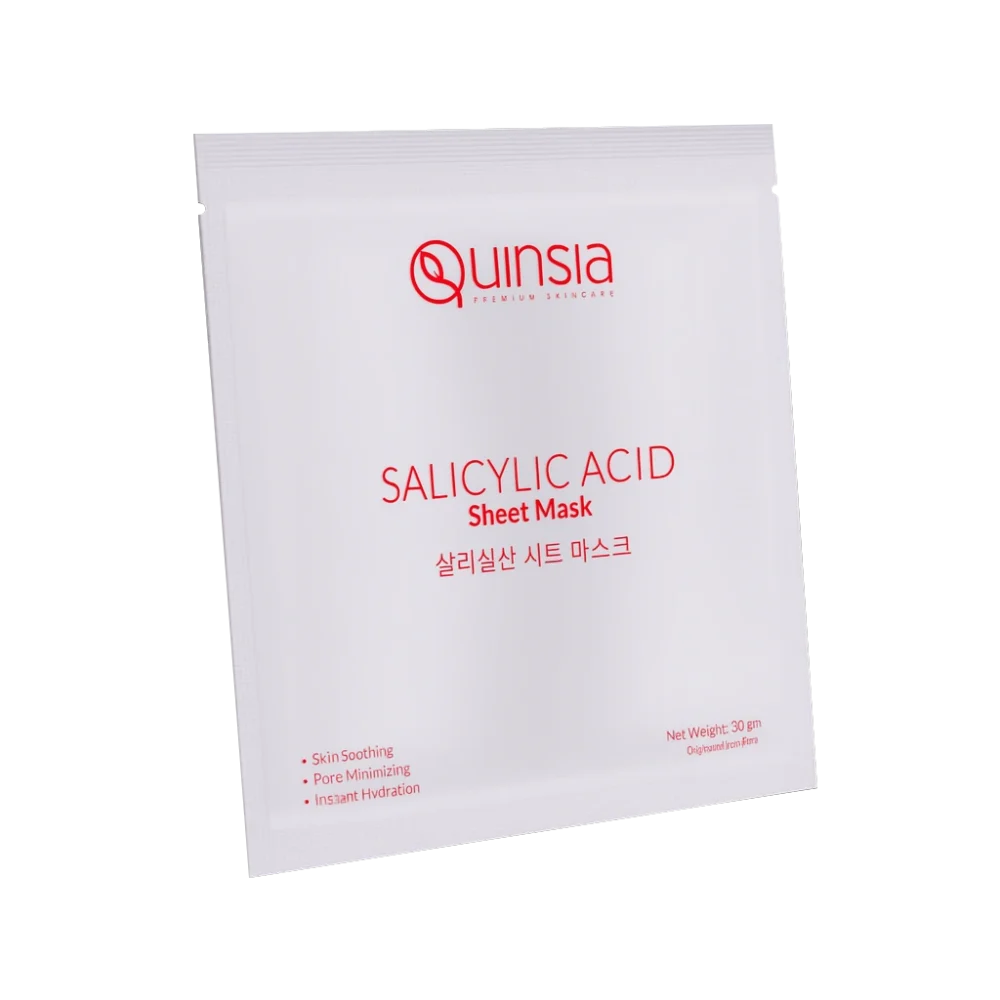 Quinisa Salicylic Acid Sheet Mask- 30gm