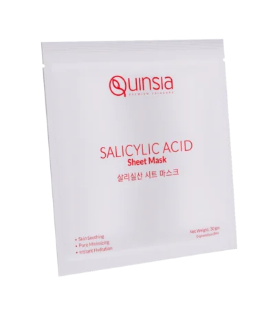 Quinisa Salicylic Acid Sheet Mask- 30gm
