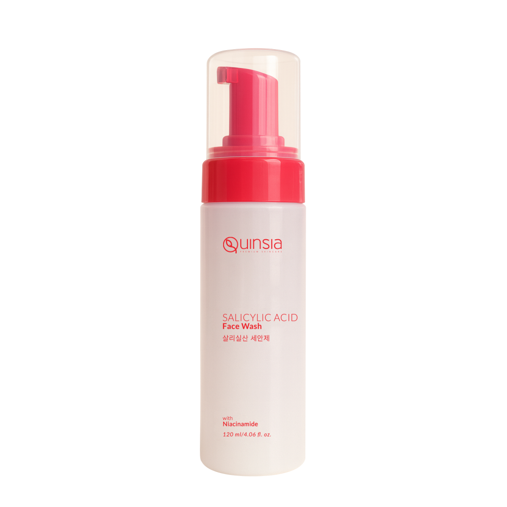 Quinsia Salicylic Acid Face Wash – 120ml - Image 1