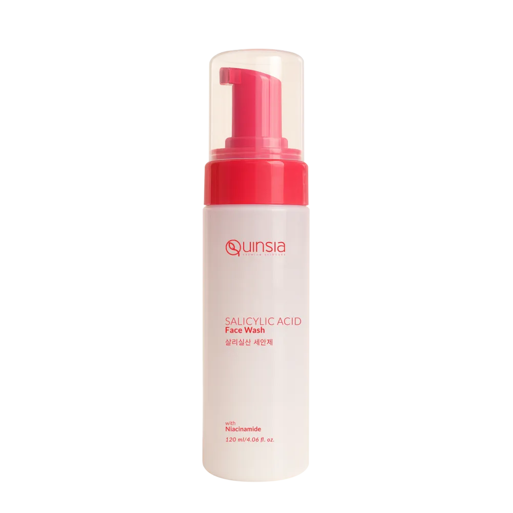 Quinsia Salicylic Acid Face Wash – 120ml