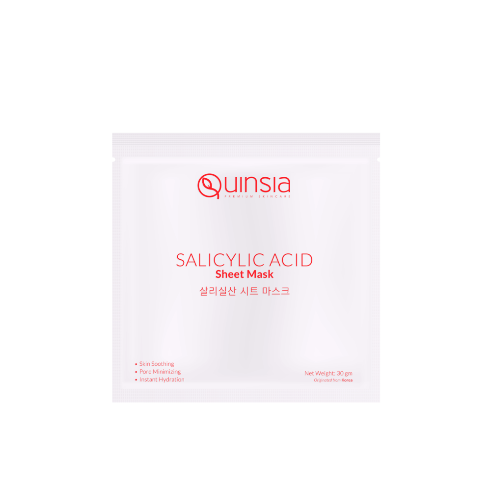 Quinisa Salicylic Acid Sheet Mask- 30gm