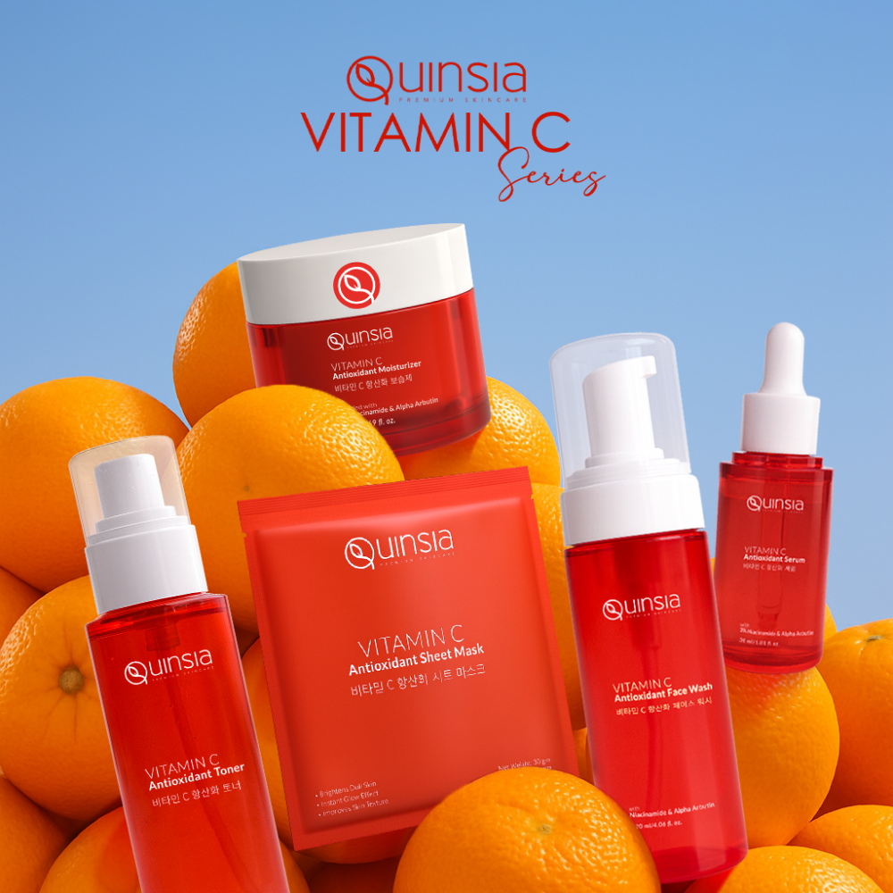 Quinsia Vitamin C Antioxidant Face Wash – 120ml - Image 3