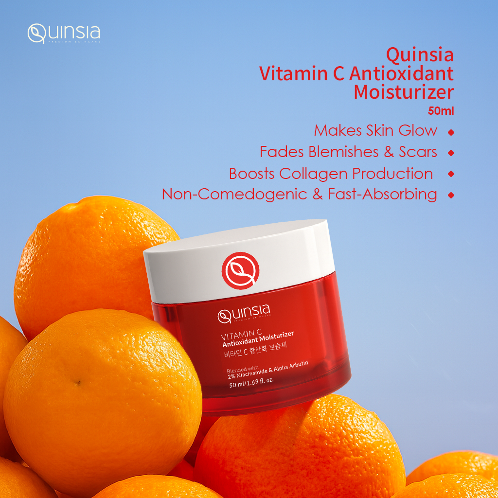 Quinsia Vitamin C Antioxidant Moisturizer – 50ml
