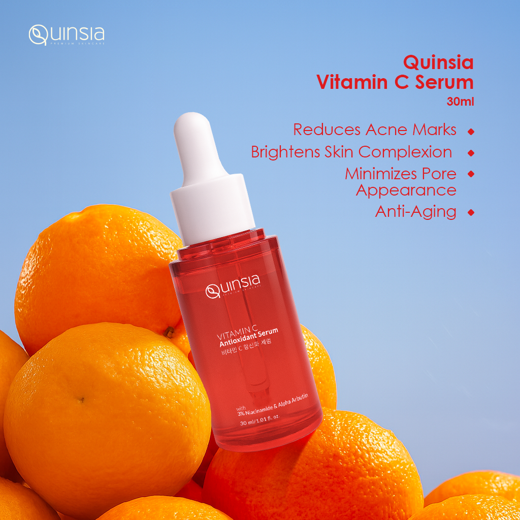 Quinsia Vitamin C Antioxidant Serum – 30ml