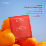 Quinsia Vitamin C Antioxidant Sheet Mask – 30gm - Image 2