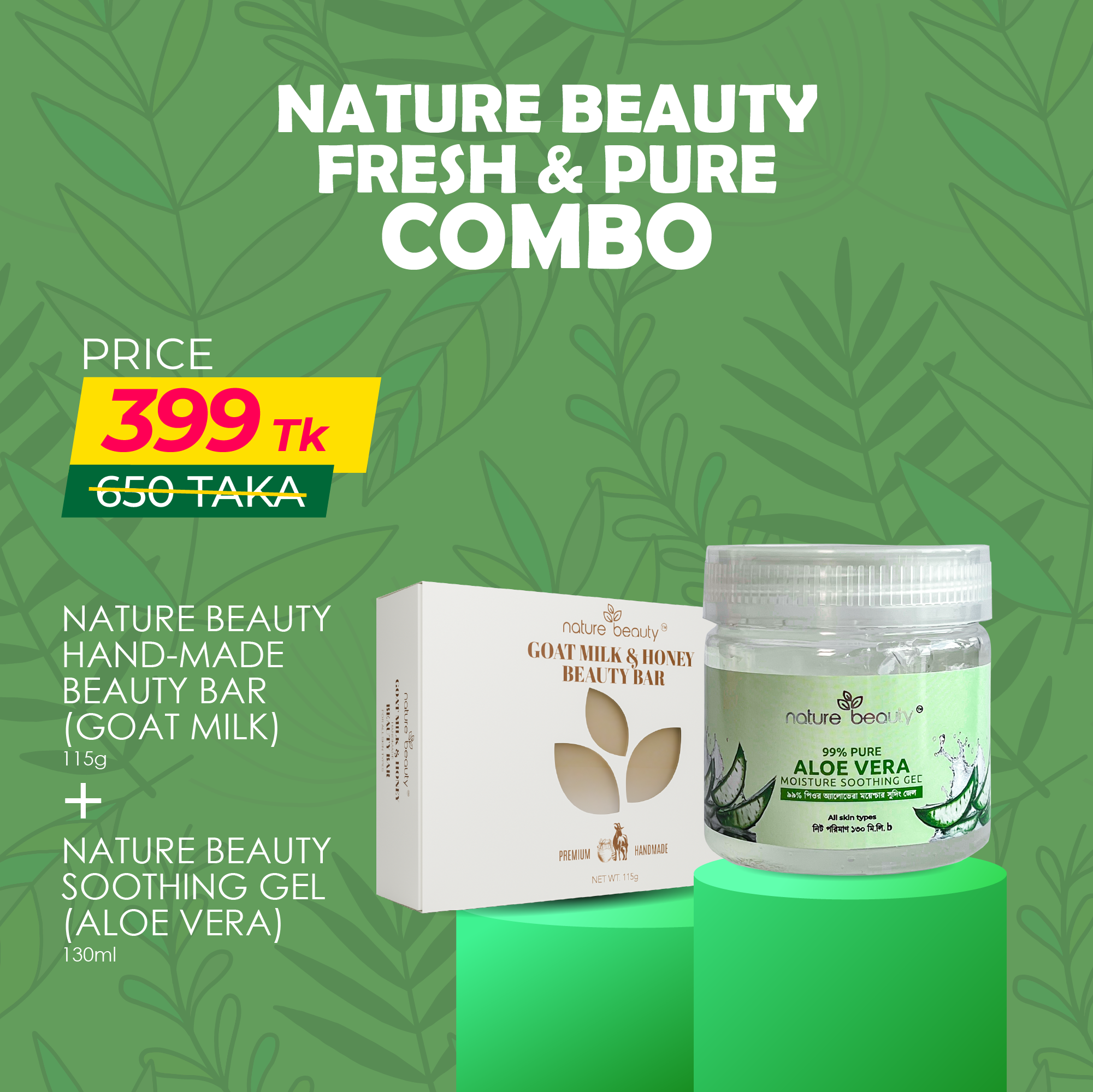 Artboard 1 copy 7 Nature Beauty Fresh & Pure COMBO - Image 1