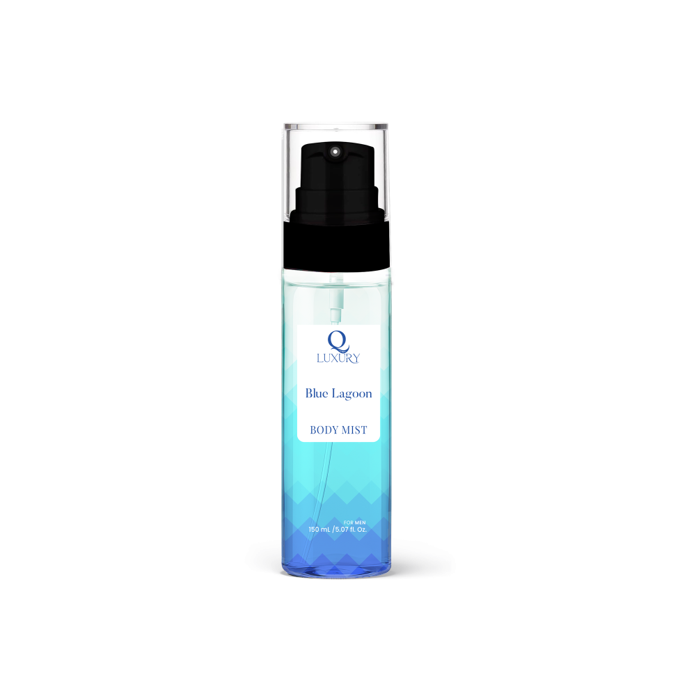 Qluxury Blue Lagoon Body Mist For Men – 150ml