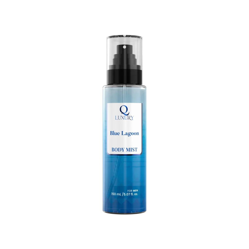 Qluxury Blue Lagoon Body Mist For Men – 150ml