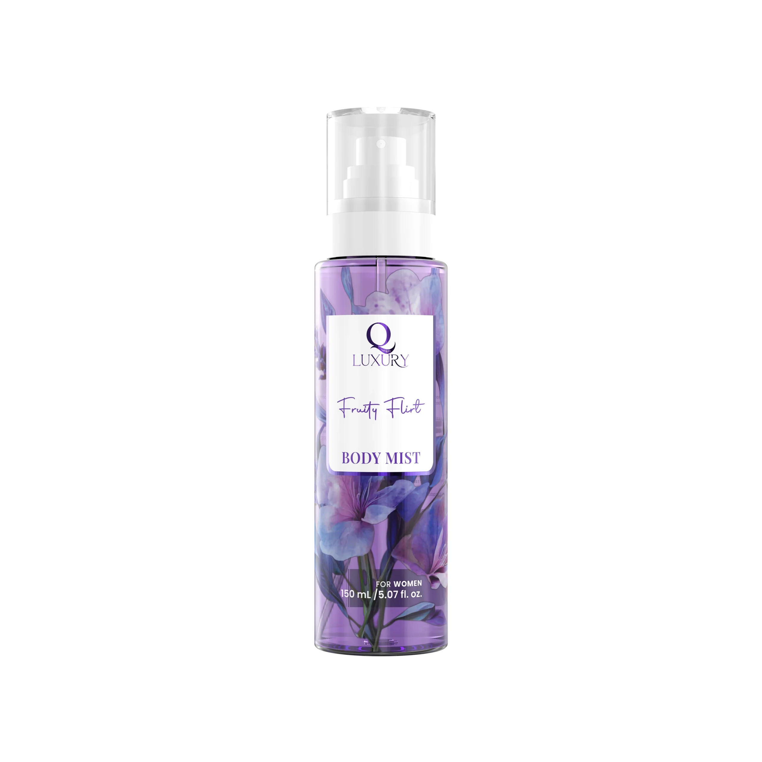 Fruity-Flirt-Front Qluxury Fruity Flirt Body Mist For Women -150ml