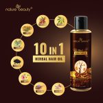 Nature Beauty Herbal Hair Oil - 150ml - Image 2