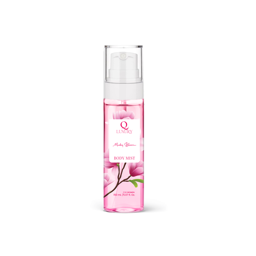 Qluxury Musky Bloom Body Mist For Women -150ml