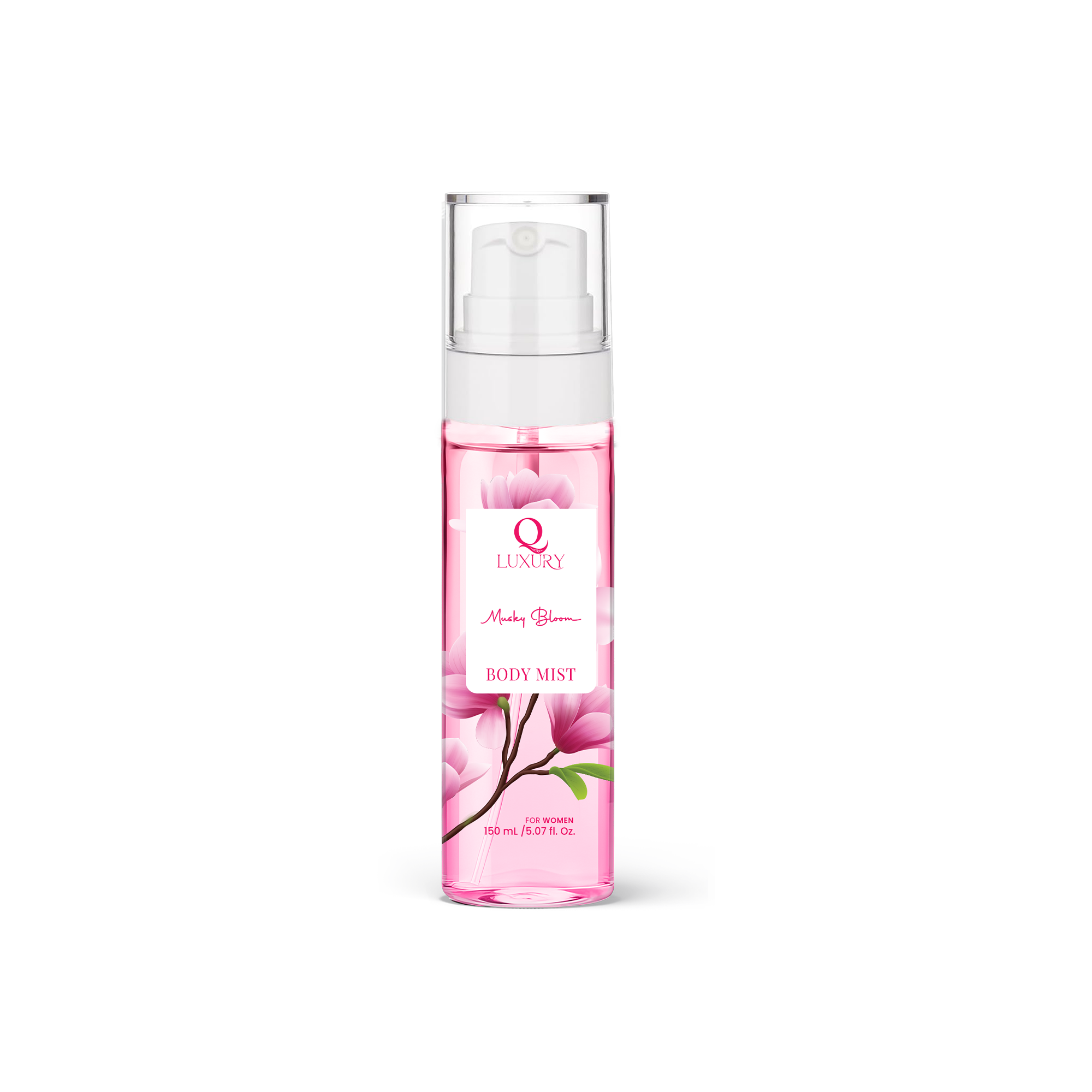 Qluxury Musky Bloom Body Mist For Women -150ml Qluxury Musky Bloom Body Mist For Women -150ml