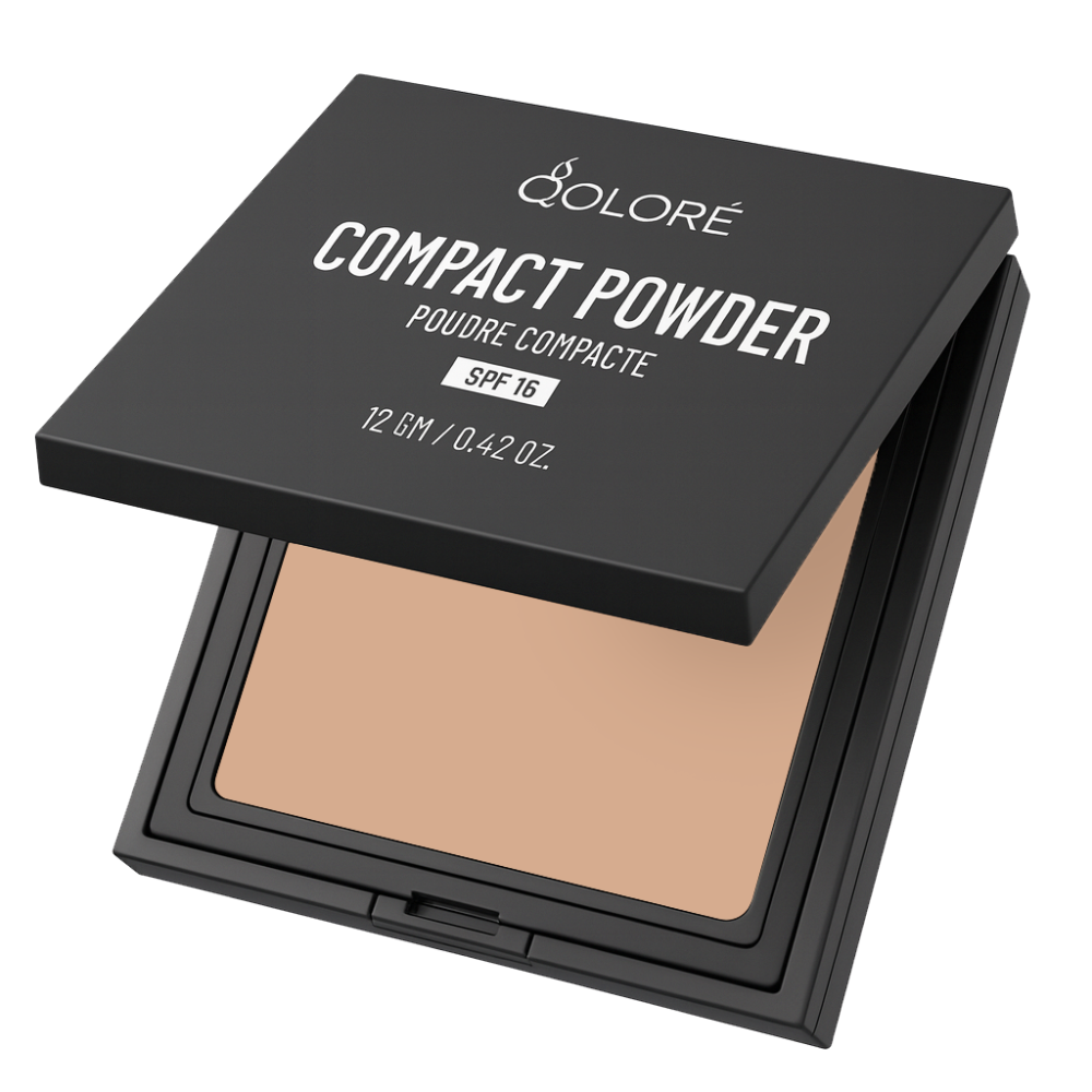 Qolore Compact Powder Natural 07-12gm - Image 1