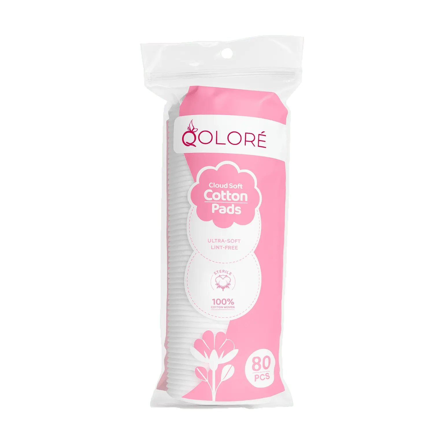 Cotton-Pad Qolore Cloud Soft Cotton Pads 80 Pcs - Image 1