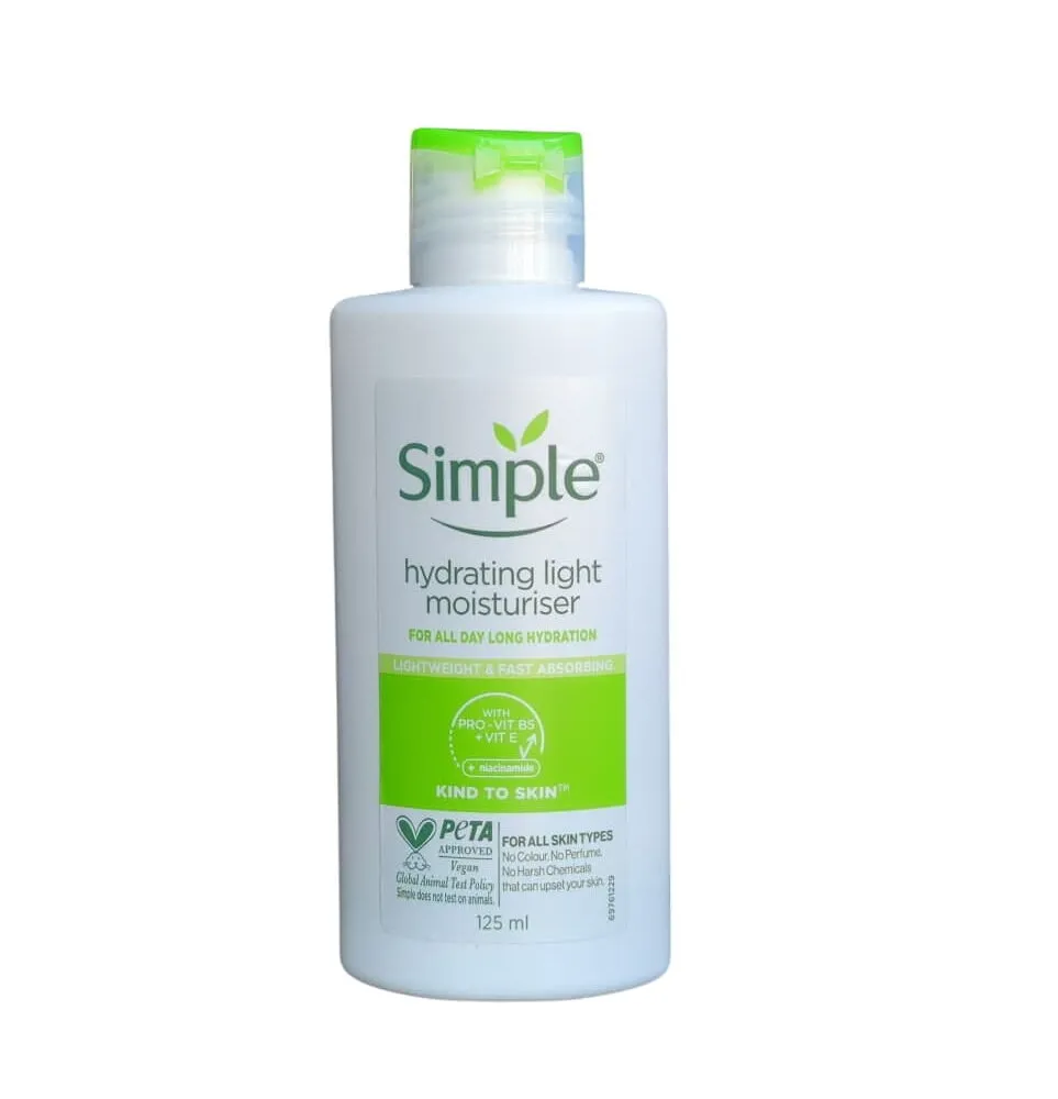 Simple Kind to Skin Hydrating Light Moisturiser - 125ml