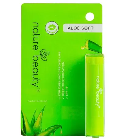 Nature Beauty Aloe Soft Lip Balm 3.4gm