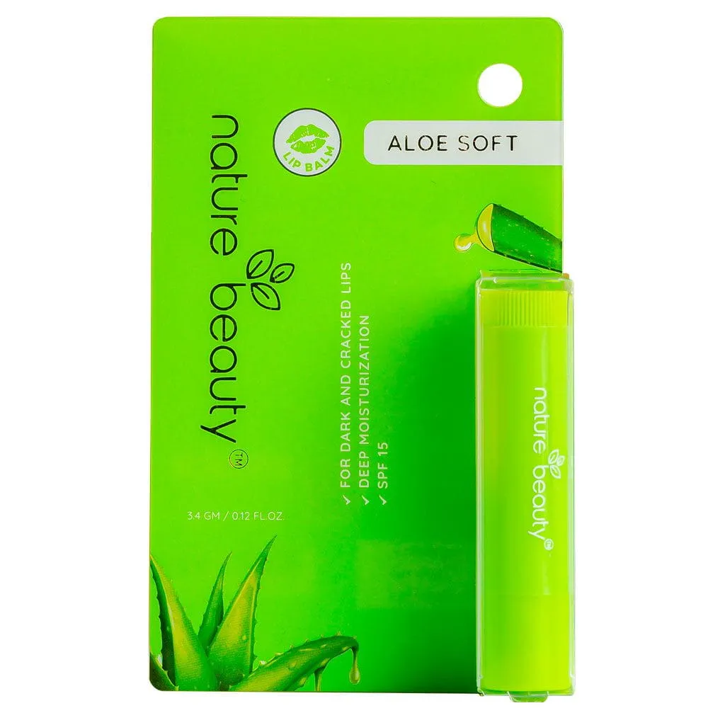 Nature Beauty Aloe Soft Lip Balm 3.4gm
