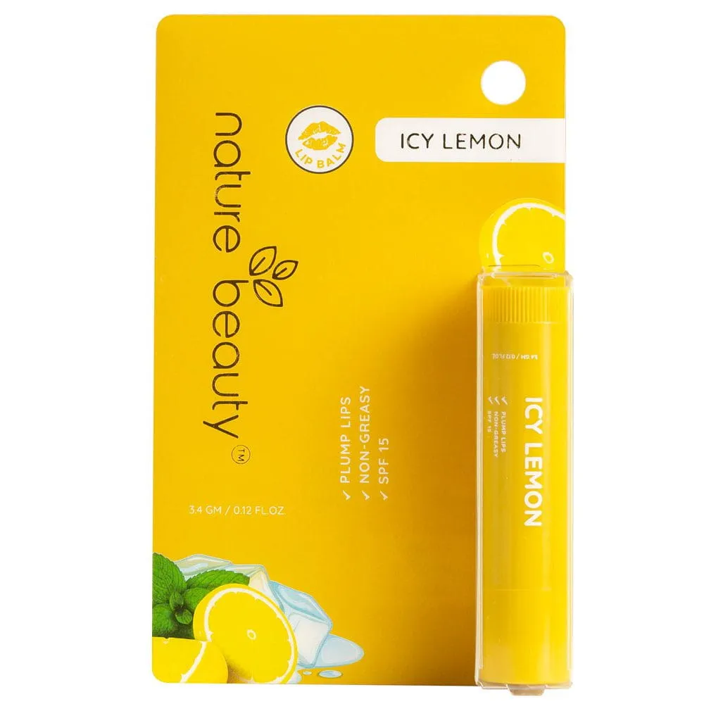 Nature Beauty Icy Lemon Lip Balm 3.4gm