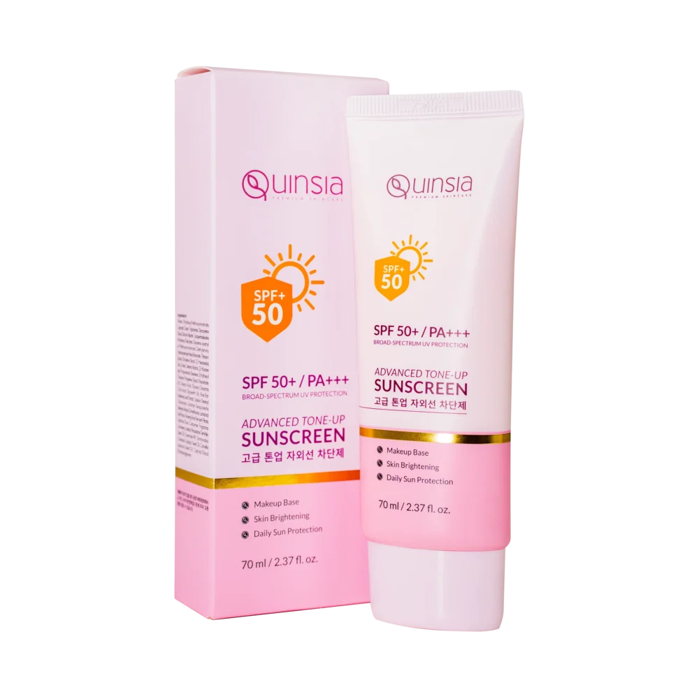 Quinsia SPF 50/ PA+++ Advance Tone-Up Sunscreen 50 ml
