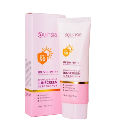 Quinsia SPF 50/ PA+++ Advance Tone-Up Sunscreen 50 ml