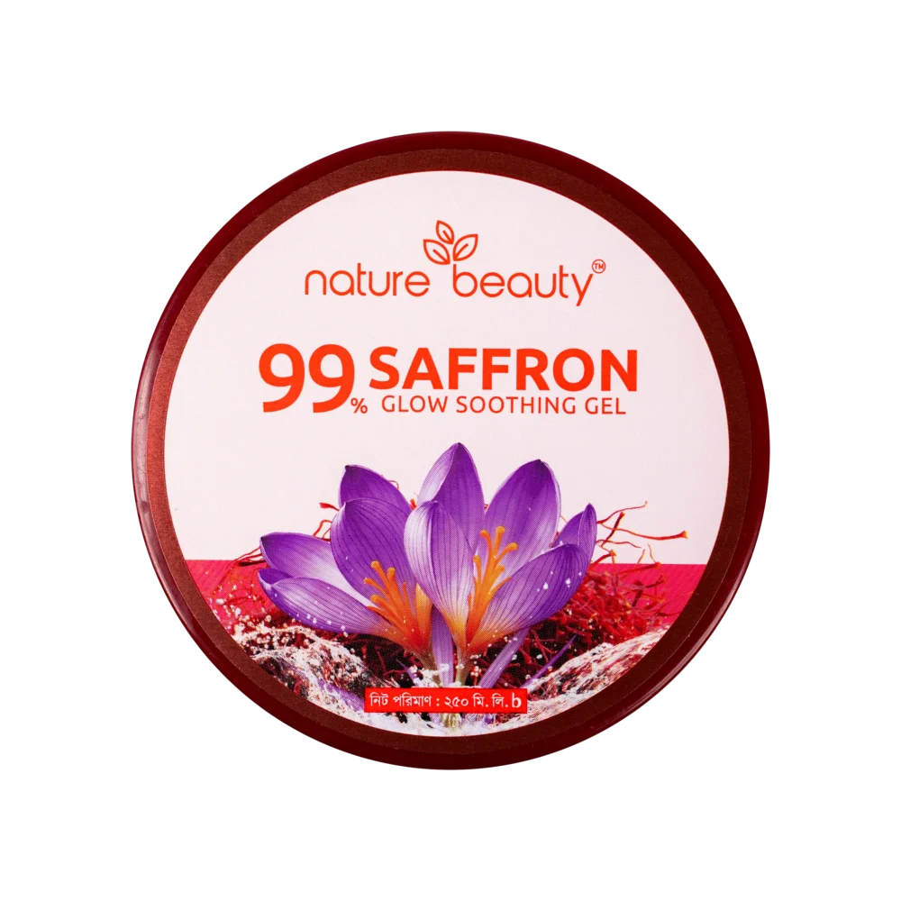 Nature Beauty 99% Pure Saffron Glow Soothing Gel- 250ml