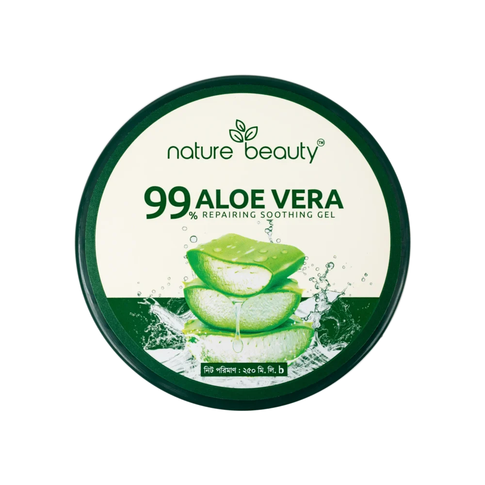 Nature Beauty 99% Aloe Vera Repairing Soothing Gel- 250ml