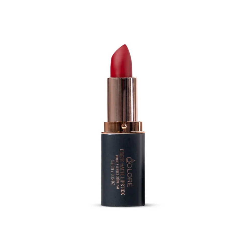 Qolore Crème Matte Lipstick 3.8gm - Sunset Red 05