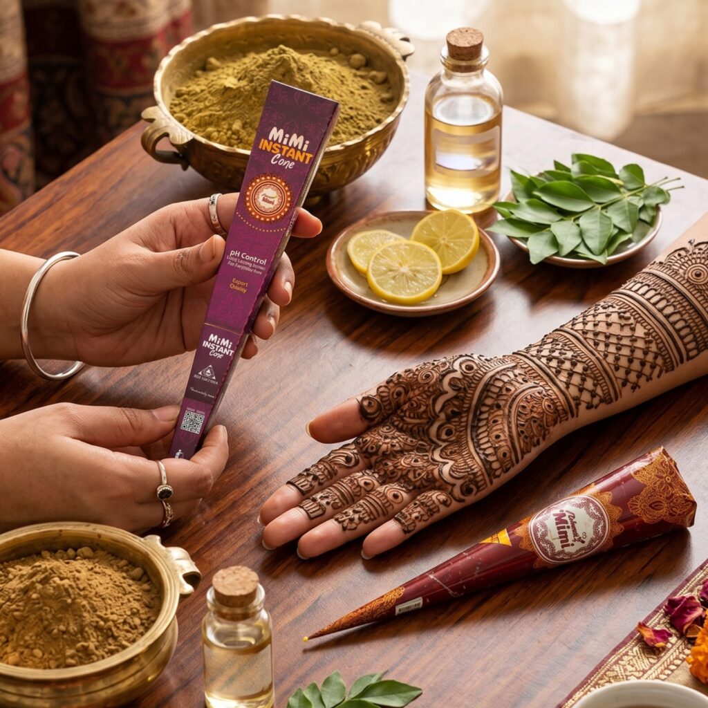 Mehendi By Mimi Instant Henna Cone - 25gm Mehendi By Mimi Instant Henna Cone - 25gm
